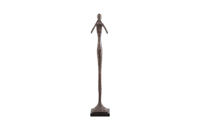 Speak No Evil Small Sculpture - Bronze
