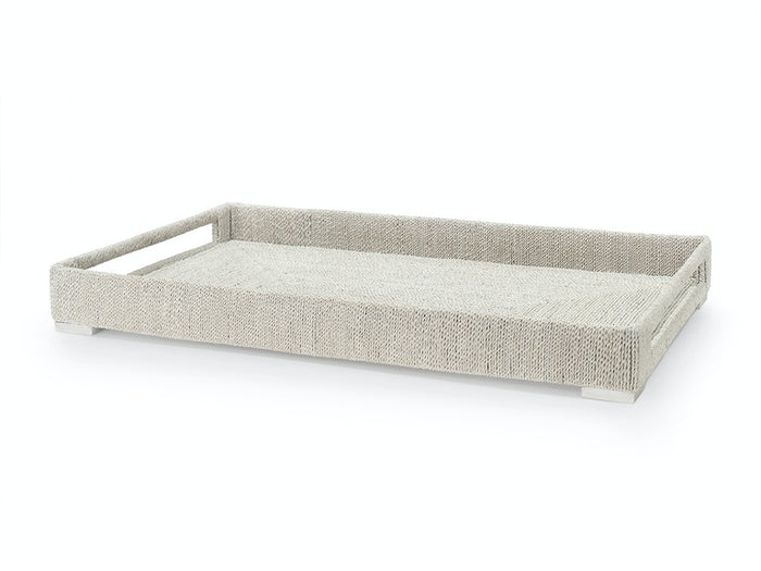 Woodside Rectangular Tray - White Sand (2 Sizes Available)