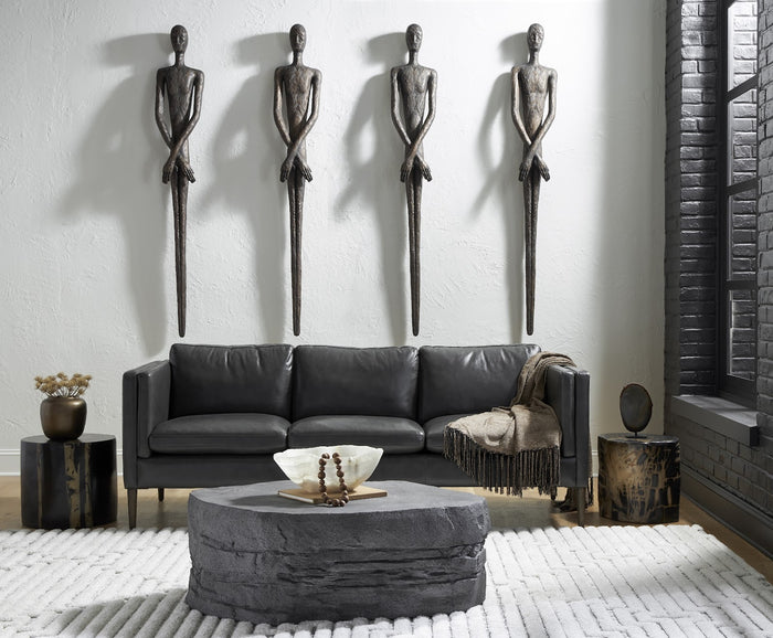 Romeo Bronze Finish Wall Sculpture