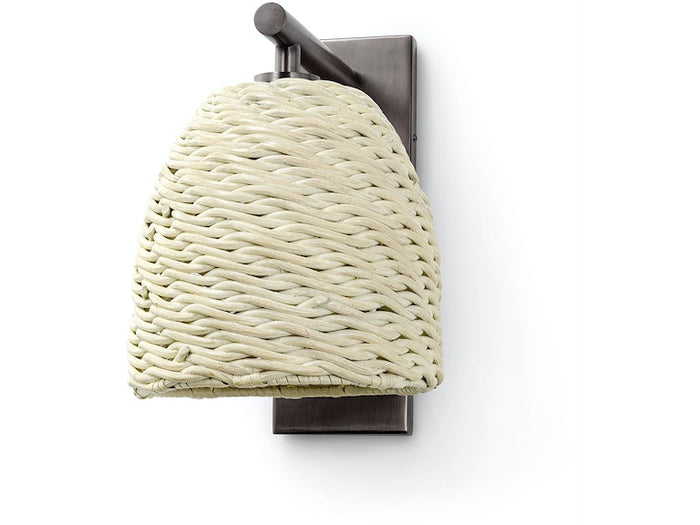 Wisteria Sconce - Whitewash Bronze