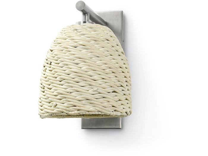 Wisteria Sconce - Whitewash Pewter