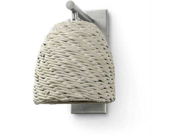 Wisteria Sconce - Whitewash Pewter