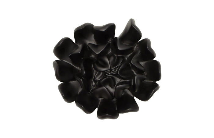 Blossom Bella Smooth Matte Black Wall Art