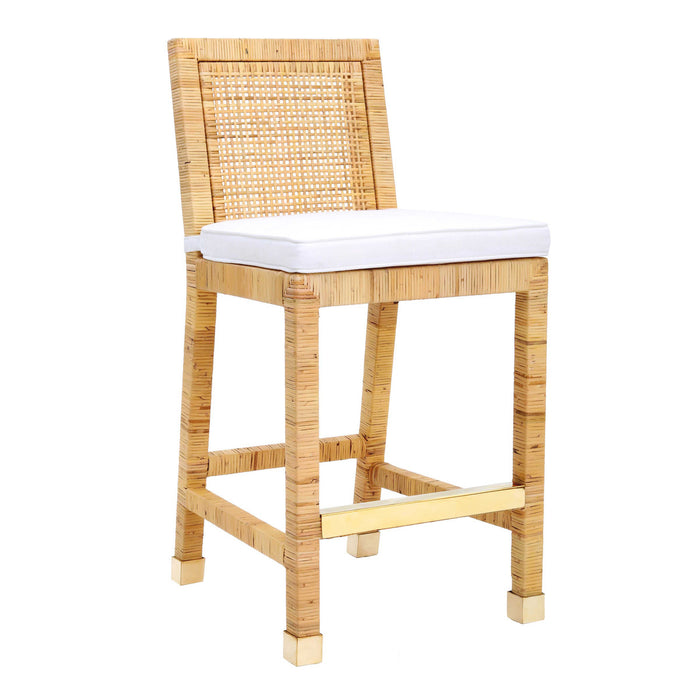 Arimo Rattan Counter Stool - Luxury Living Collection