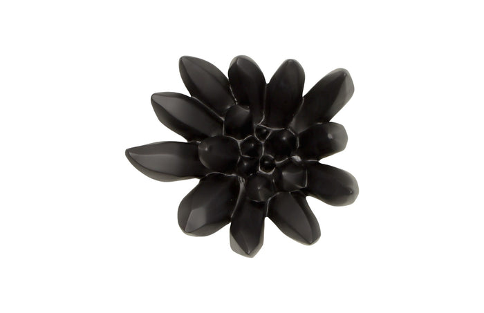 Blossom Gena Smooth Matte Black Wall Art