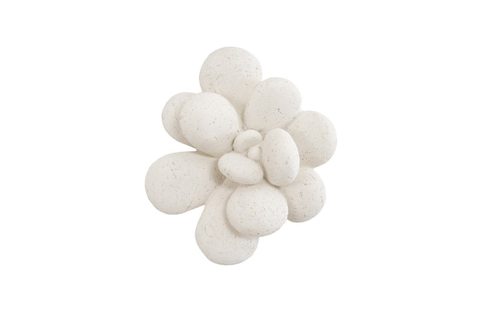 Blossom Tula White Stone Wall Art