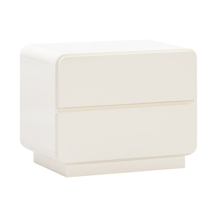 Presta Cream Nightstand - Luxury Living Collection