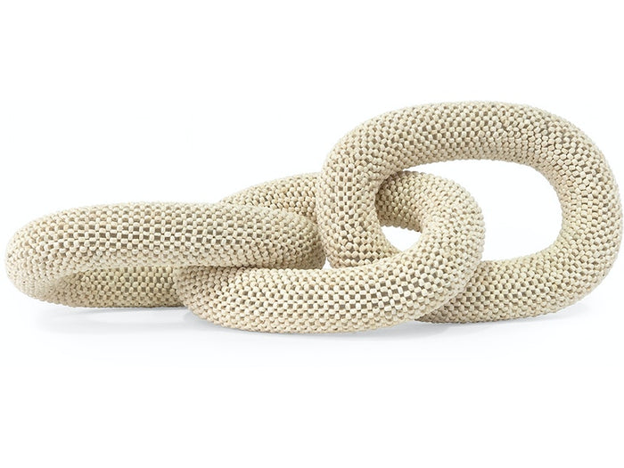 Madera Soft White Coco Beads Chain Links