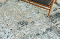 Ella Modern Grey/Charcoal Luxury Area Rug - Elegance Collection