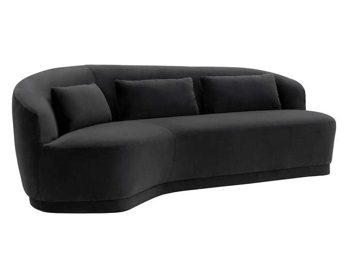 Soraya 99" Shadow Grey Sofa