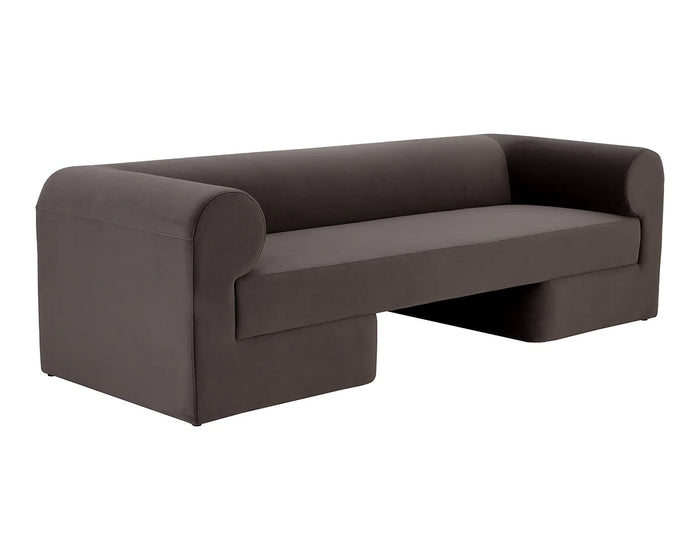 Ionic 97.75" Ash Sofa