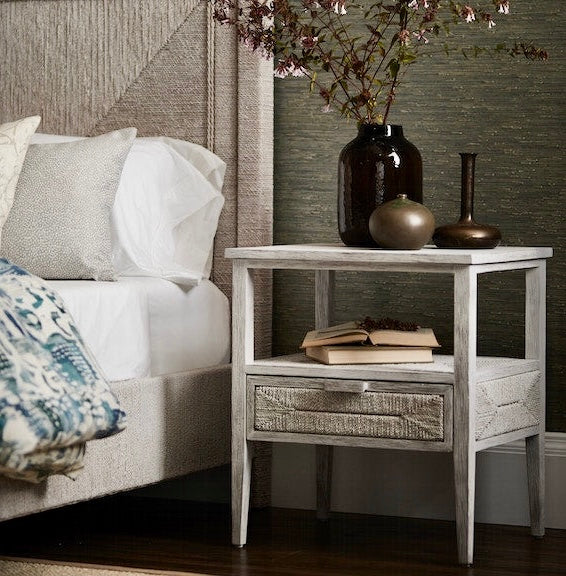 Santa Barbara Nightstand - White Sand