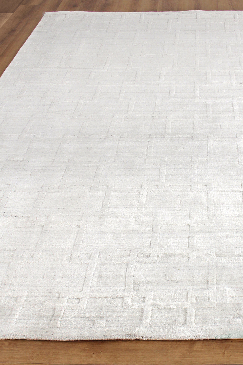 Cleo Textured Ivory Area Rug - Elegance Collection