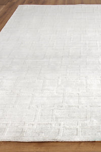 Cleo Textured Ivory Area Rug - Elegance Collection