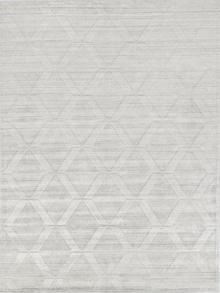 Cleo Ivory Diamond Area Rug - Elegance Collection