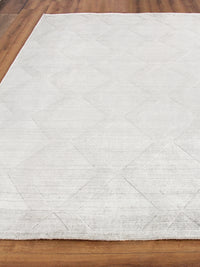 Cleo Ivory Diamond Area Rug - Elegance Collection