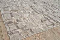 Olivia Mocha Beige Area Rug - Elegance Collection