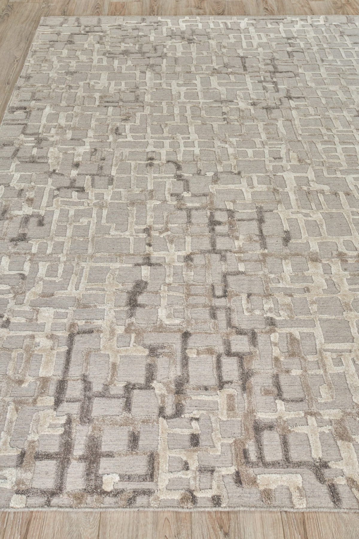 Olivia Mocha Beige Area Rug - Elegance Collection