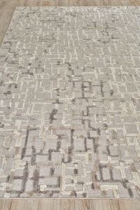 Olivia Mocha Beige Area Rug - Elegance Collection