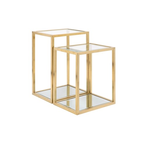 Dalton Gold End Tables (Set of 2)