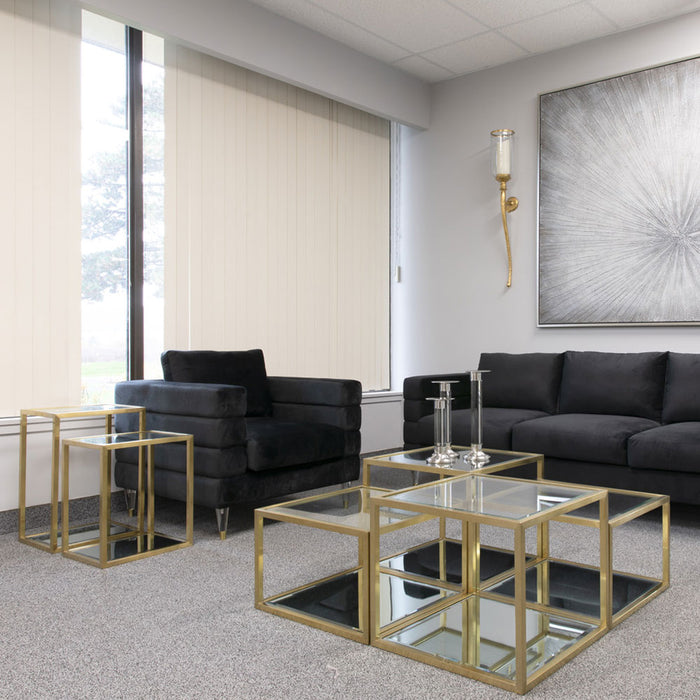 Dalton Gold End Tables (Set of 2)