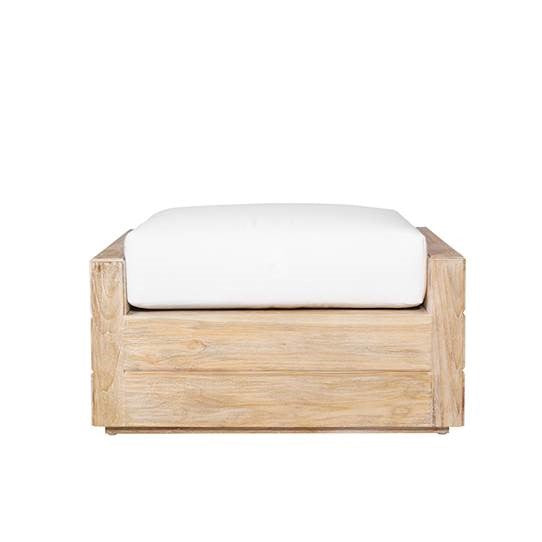 Bronwyn Teak Ottoman