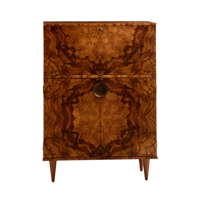 Annistyn Toffee Burl Cabinet