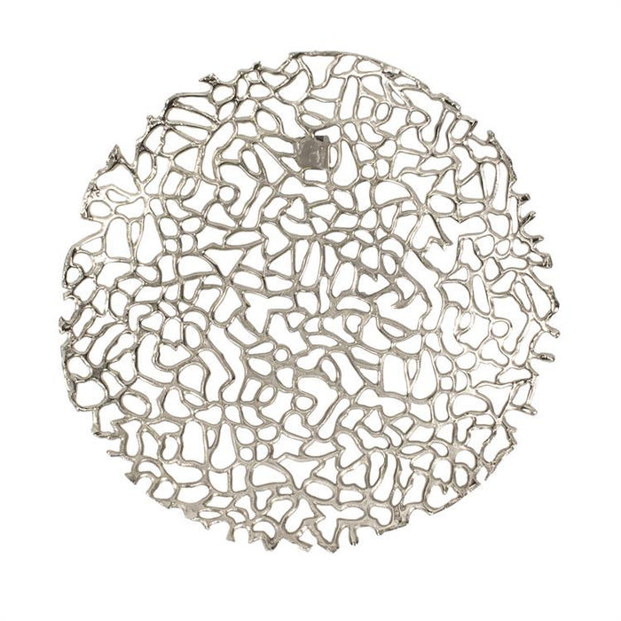Coral Silver Wall Art