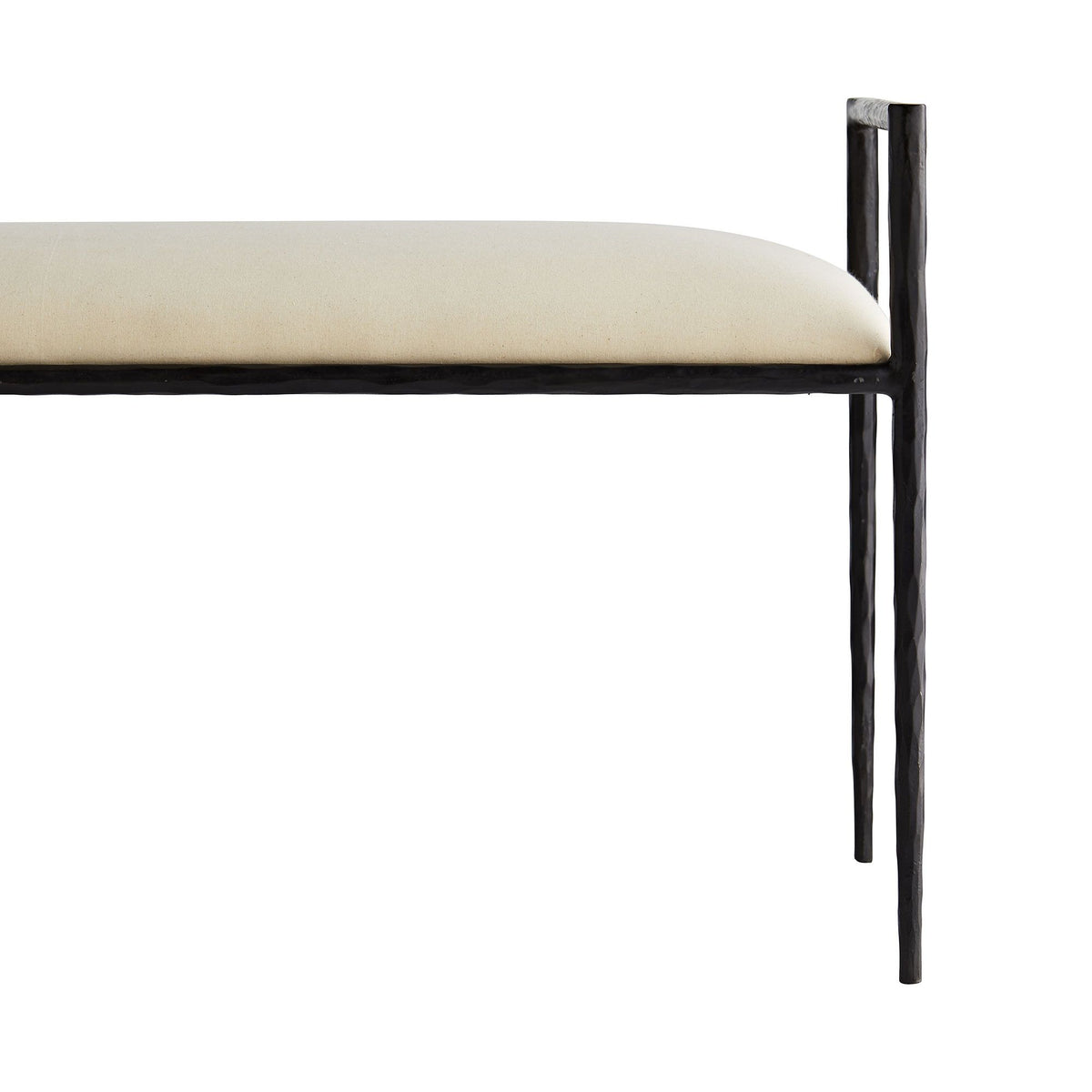 Musa Muslin Iron Bench