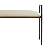 Musa Muslin Iron Bench