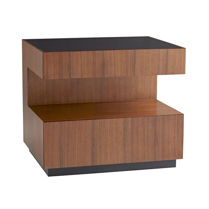 Layton Satin Walnut End Table