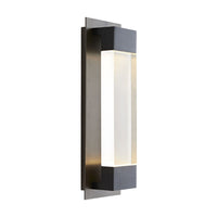 Aspasia Crystal with Aged Brass Outdoor Sconce
