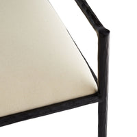 Musa Muslin Iron Bench