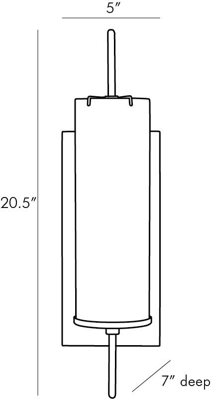 Bijoux Bronze Sconce