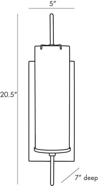 Bijoux Bronze Sconce