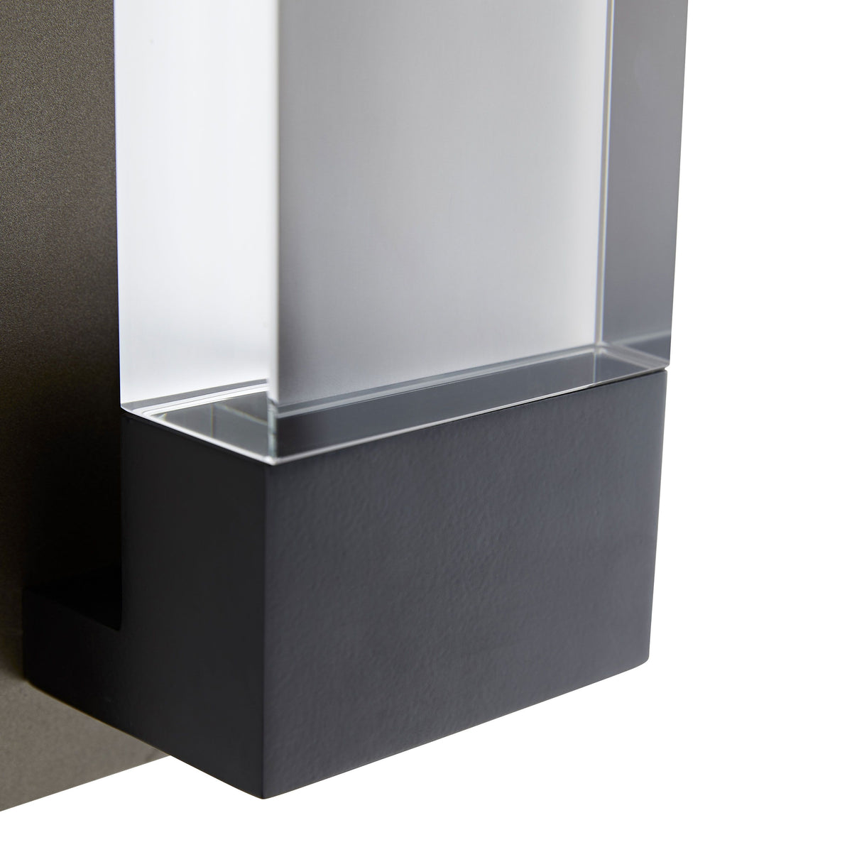 Aspasia Crystal with Aged Brass Outdoor Sconce