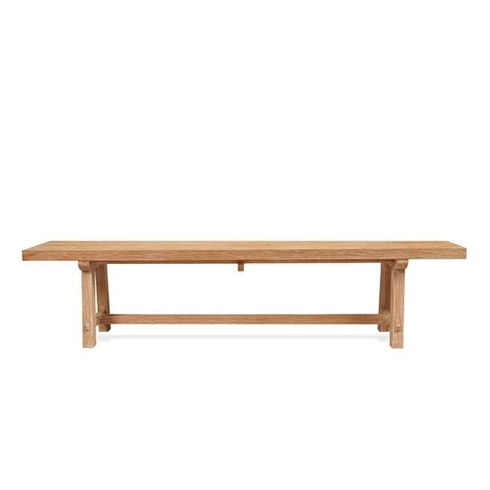 Chic Rustic Outdoor Bench - Luxury Living Collection