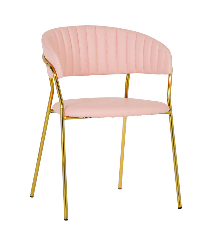 Kahlo Blush Chair (Set of 2) - Luxury Living Collection