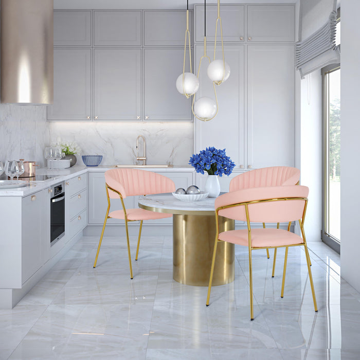 Kahlo Blush Chair (Set of 2) - Luxury Living Collection
