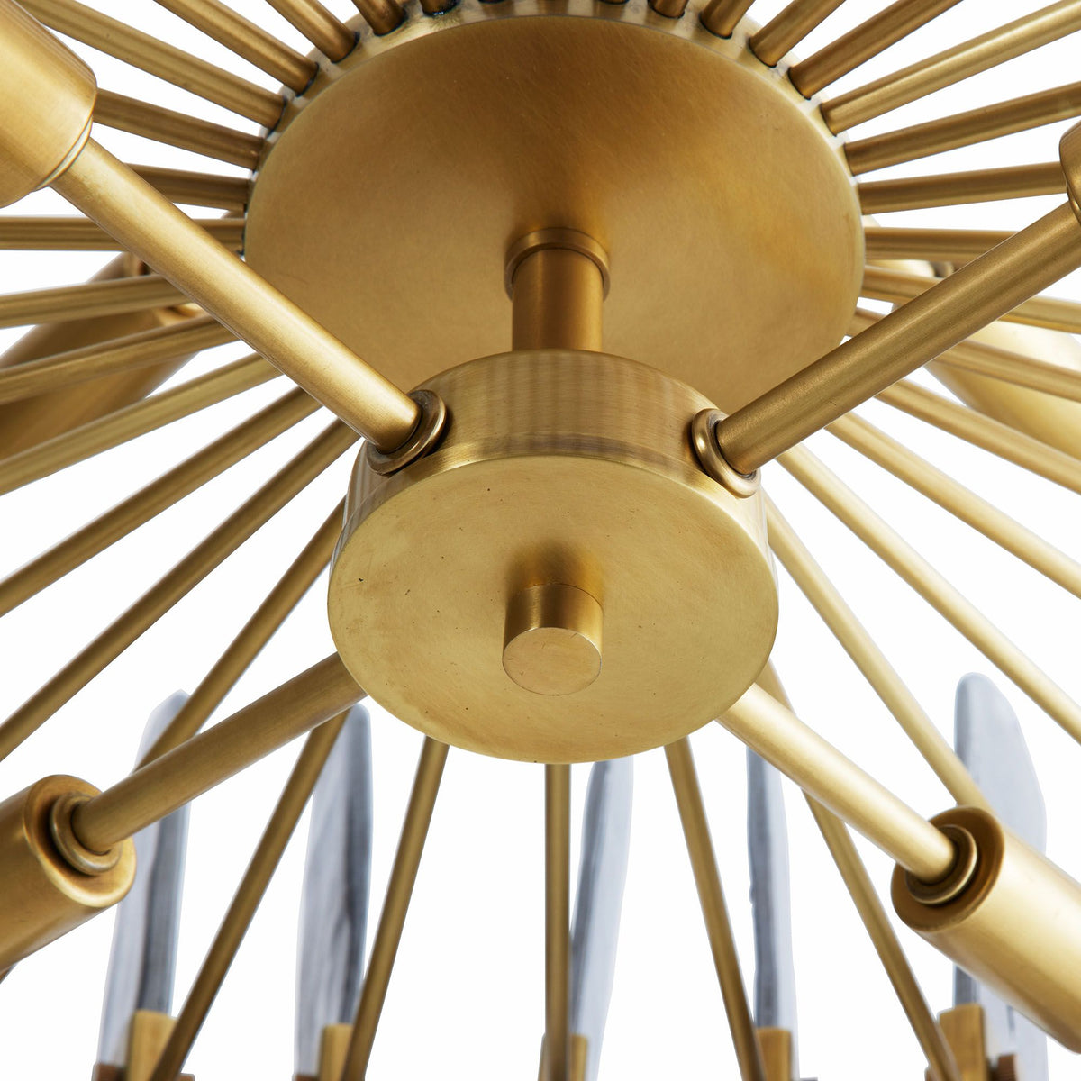 Laredo Antique Brass Chandelier