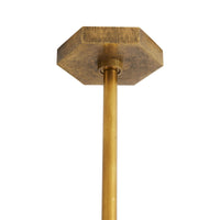 Laredo Antique Brass Chandelier