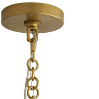 Huntington Antique Brass Small Chandelier