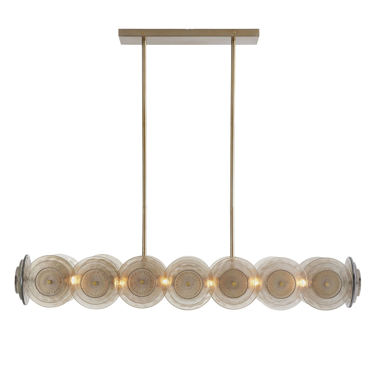 Lincoln Antique Brass Chandelier