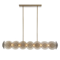 Lincoln Antique Brass Chandelier