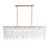 Madison Antique Brass Chandelier