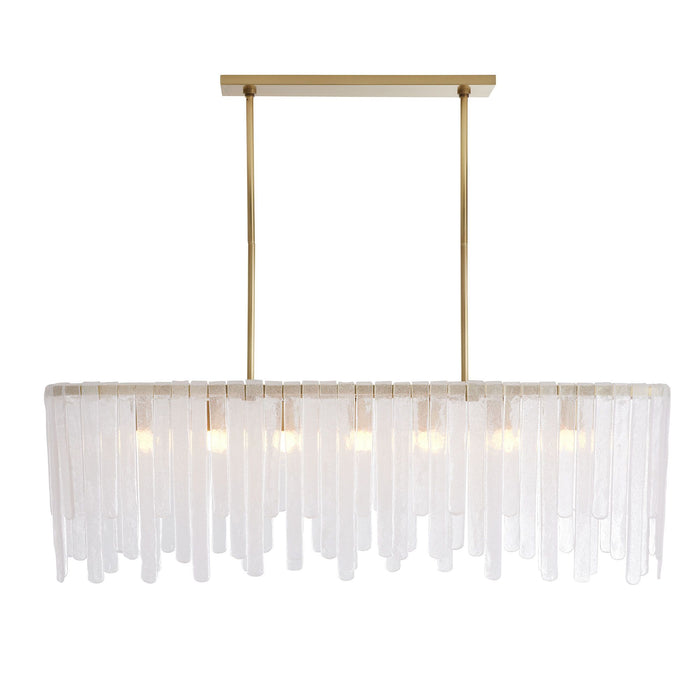 Madison Antique Brass Chandelier