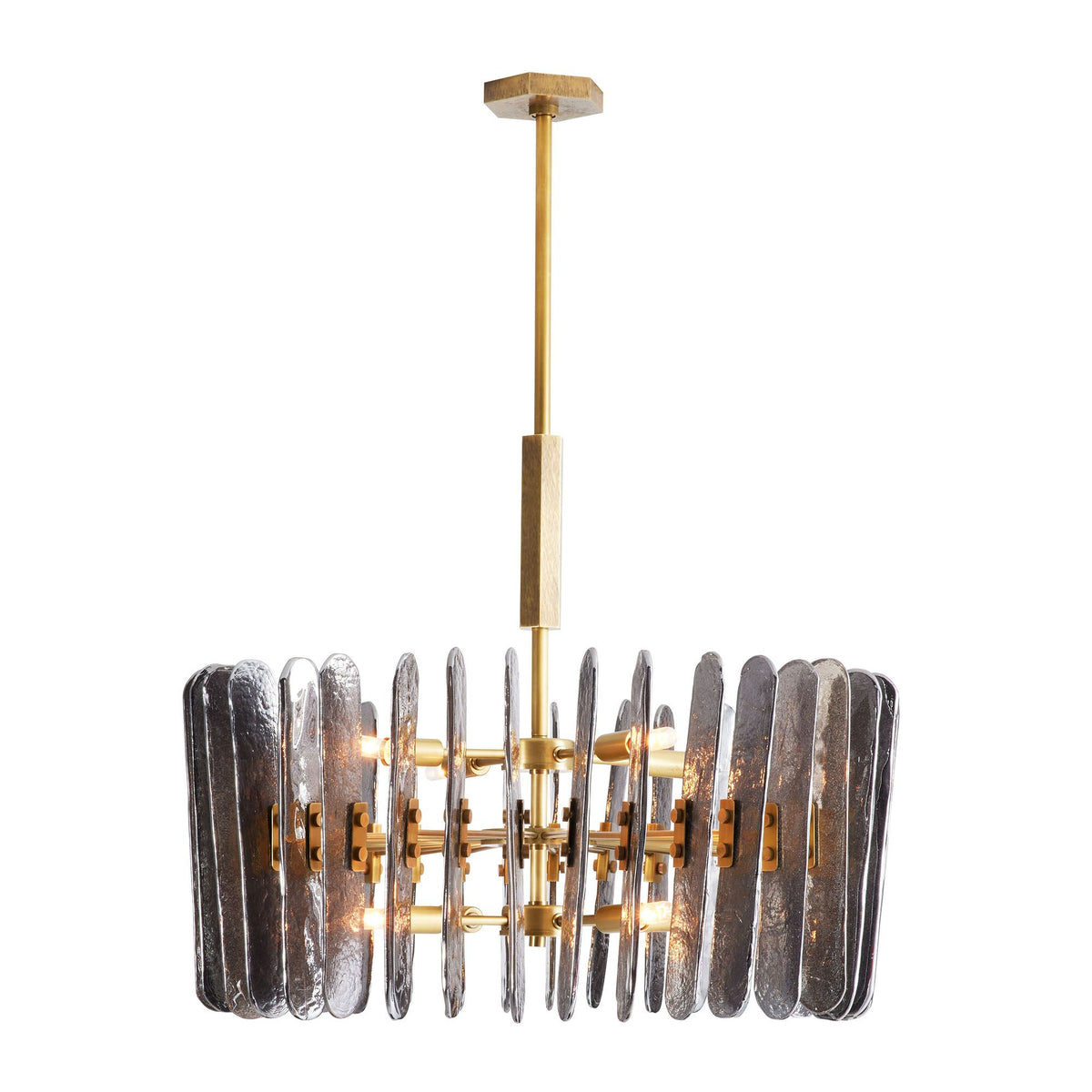 Laredo Antique Brass Chandelier