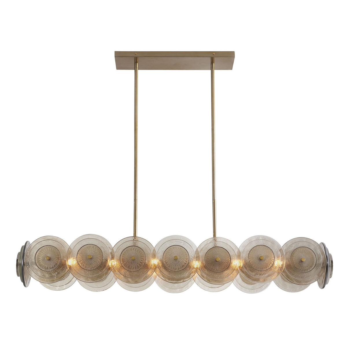 Lincoln Antique Brass Chandelier