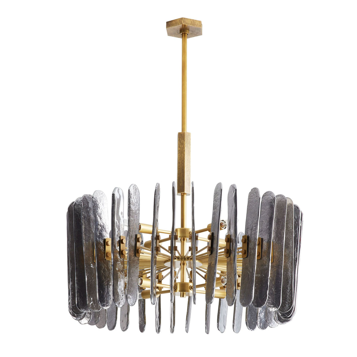 Laredo Antique Brass Chandelier