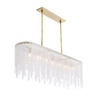 Madison Antique Brass Chandelier